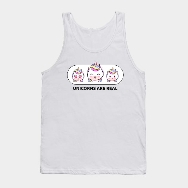 Unicorns are real! Tank Top by WizardingWorld